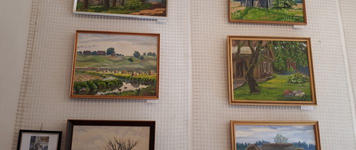 Viktorijos Jurgutienės darbų paroda-pardavimas
