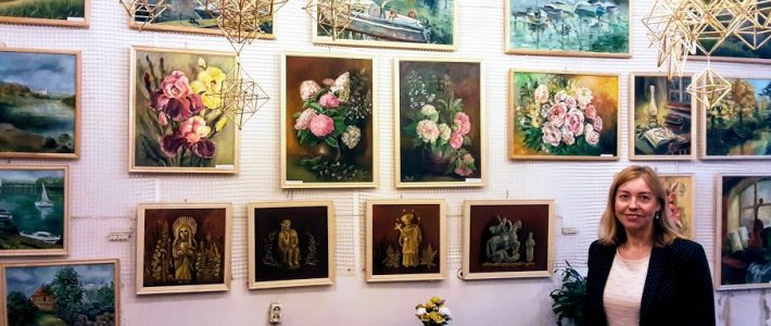 Tautodailininkės Daivos Nevardauskienės paroda „Prisilietimai“ Tautodailininkės Daivos Nevardauskienės paroda „Prisilietimai“